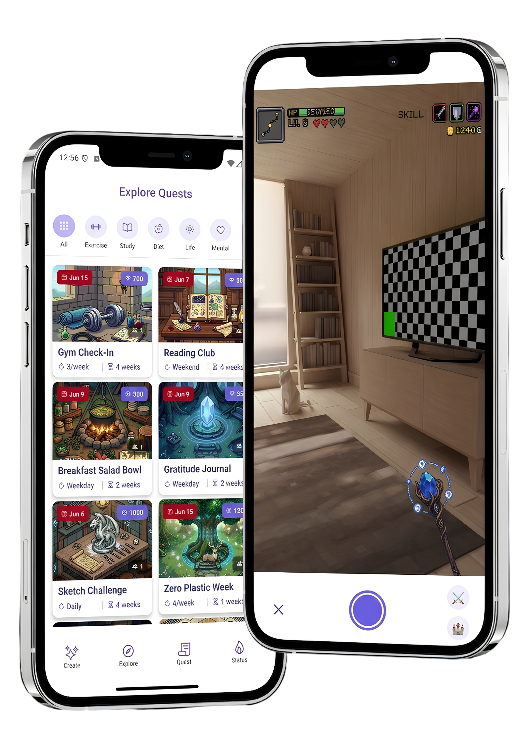 SnapQuest app